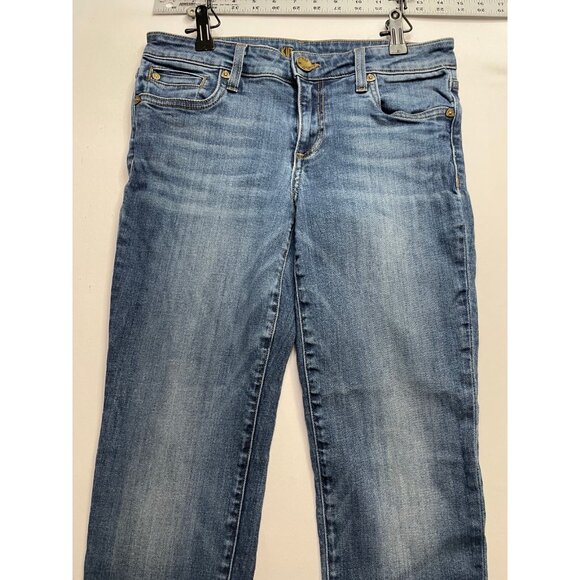 Kut from Kloth jeans womens 0 28 x 30 Catherine boyfriend low rise blue - Picture 7 of 10